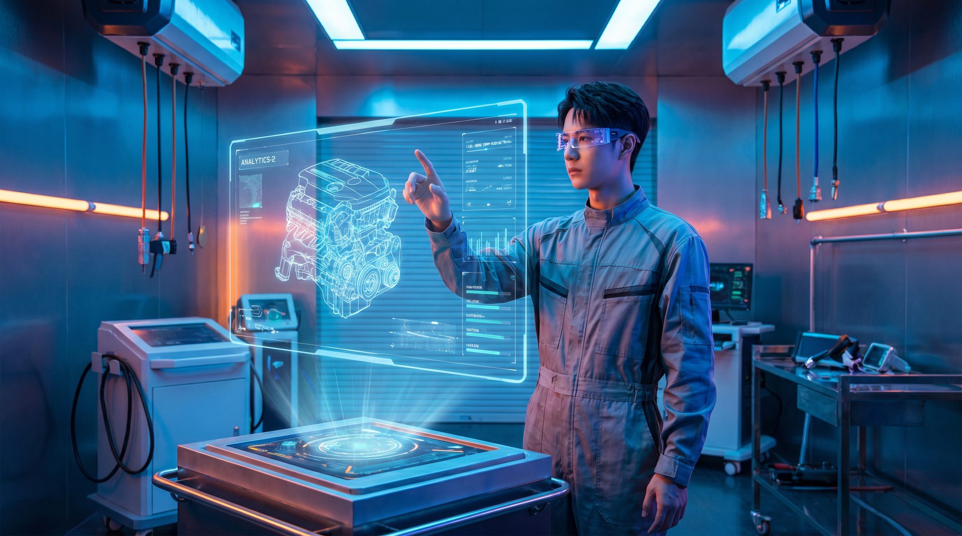 色虎 AI修车视频